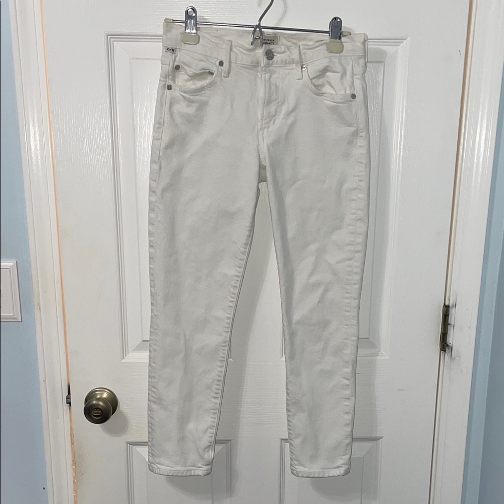 Citizens Of Humanity White Skinny Jeans